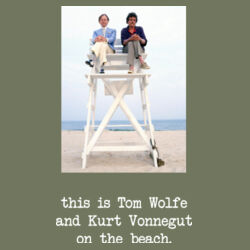 Kurt and Tom on the Beach Design