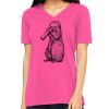 Missy's Relaxed Jersey Short-Sleeve V-Neck T-Shirt Thumbnail
