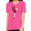 Missy's Relaxed Jersey Short-Sleeve V-Neck T-Shirt Thumbnail