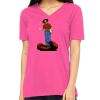 Missy's Relaxed Jersey Short-Sleeve V-Neck T-Shirt Thumbnail