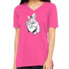 Missy's Relaxed Jersey Short-Sleeve V-Neck T-Shirt Thumbnail