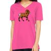 Missy's Relaxed Jersey Short-Sleeve V-Neck T-Shirt Thumbnail