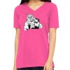 Missy's Relaxed Jersey Short-Sleeve V-Neck T-Shirt Thumbnail