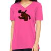 Missy's Relaxed Jersey Short-Sleeve V-Neck T-Shirt Thumbnail