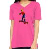 Missy's Relaxed Jersey Short-Sleeve V-Neck T-Shirt Thumbnail