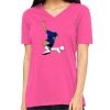 Missy's Relaxed Jersey Short-Sleeve V-Neck T-Shirt Thumbnail