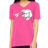 Missy's Relaxed Jersey Short-Sleeve V-Neck T-Shirt Thumbnail