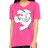Missy's Relaxed Jersey Short-Sleeve V-Neck T-Shirt Thumbnail