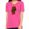 Missy's Relaxed Jersey Short-Sleeve V-Neck T-Shirt Thumbnail