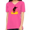 Missy's Relaxed Jersey Short-Sleeve V-Neck T-Shirt Thumbnail