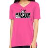 Missy's Relaxed Jersey Short-Sleeve V-Neck T-Shirt Thumbnail