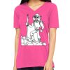 Missy's Relaxed Jersey Short-Sleeve V-Neck T-Shirt Thumbnail