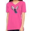 Missy's Relaxed Jersey Short-Sleeve V-Neck T-Shirt Thumbnail