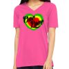 Missy's Relaxed Jersey Short-Sleeve V-Neck T-Shirt Thumbnail