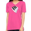 Missy's Relaxed Jersey Short-Sleeve V-Neck T-Shirt Thumbnail