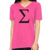 Missy's Relaxed Jersey Short-Sleeve V-Neck T-Shirt Thumbnail