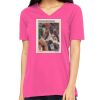 Missy's Relaxed Jersey Short-Sleeve V-Neck T-Shirt Thumbnail