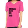 Missy's Relaxed Jersey Short-Sleeve V-Neck T-Shirt Thumbnail
