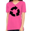 Missy's Relaxed Jersey Short-Sleeve V-Neck T-Shirt Thumbnail
