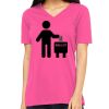 Missy's Relaxed Jersey Short-Sleeve V-Neck T-Shirt Thumbnail