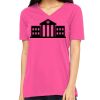 Missy's Relaxed Jersey Short-Sleeve V-Neck T-Shirt Thumbnail