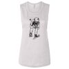 Ladies' Bella Flowy Scoop Muscle Tank Thumbnail