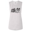 Ladies' Bella Flowy Scoop Muscle Tank Thumbnail