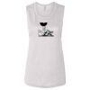 Ladies' Bella Flowy Scoop Muscle Tank Thumbnail