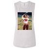 Ladies' Bella Flowy Scoop Muscle Tank Thumbnail