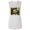 Ladies' Bella Flowy Scoop Muscle Tank Thumbnail