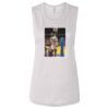 Ladies' Bella Flowy Scoop Muscle Tank Thumbnail