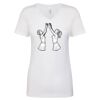 Next Level The Ideal V T-Shirt Thumbnail