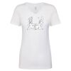 Next Level The Ideal V T-Shirt Thumbnail