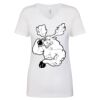 Next Level The Ideal V T-Shirt Thumbnail