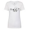 Next Level The Ideal V T-Shirt Thumbnail