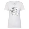 Next Level The Ideal V T-Shirt Thumbnail