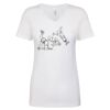 Next Level The Ideal V T-Shirt Thumbnail