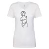 Next Level The Ideal V T-Shirt Thumbnail
