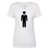 Next Level The Ideal V T-Shirt Thumbnail
